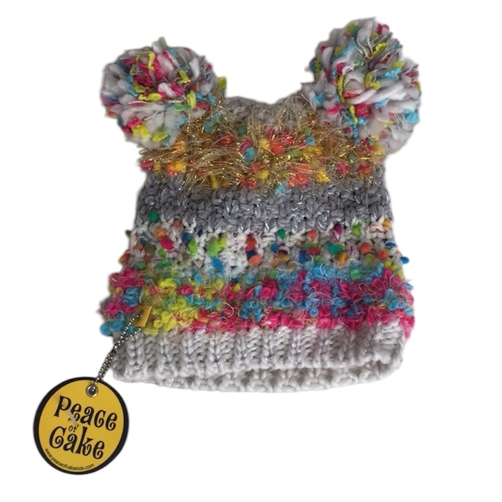 NWT - Peace of cake kids hats